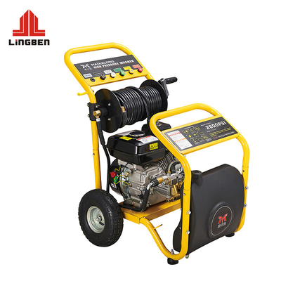 LB-180HE Portable Clean Water Gasoline Power Car High Pressure Washer 86.5*46*58